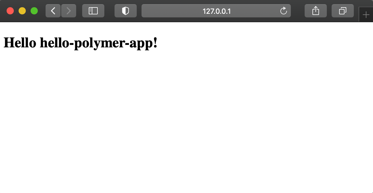 hello polymer hello polymer